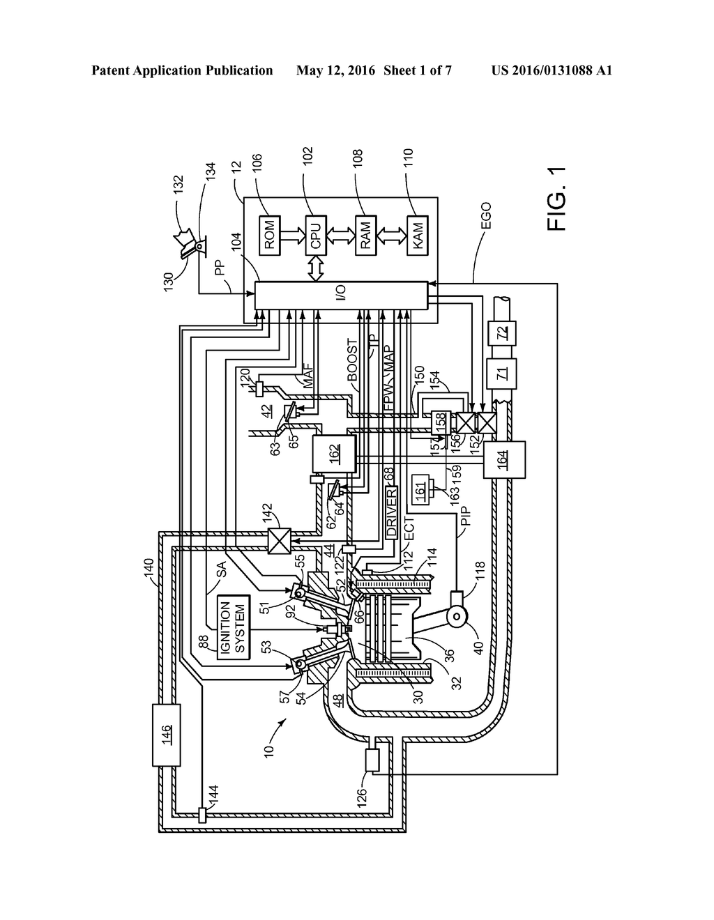 METHOD AND SYSTEM FOR EGR CONTROL - diagram, schematic, and image 02