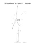 ASSEMBLY STAND FOR ASSEMBLING A GEARBOX UNIT AND A MAIN SHAFT OF WIND     TURBINE diagram and image