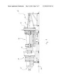 ASSEMBLY STAND FOR ASSEMBLING A GEARBOX UNIT AND A MAIN SHAFT OF WIND     TURBINE diagram and image