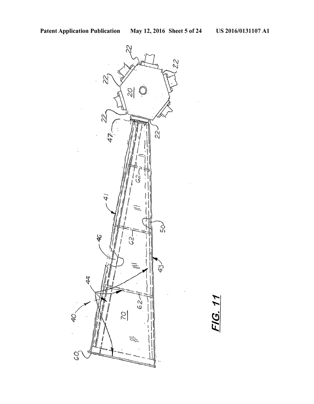 Wind Generator with Lightweight Adjustable Blades - diagram, schematic, and image 06