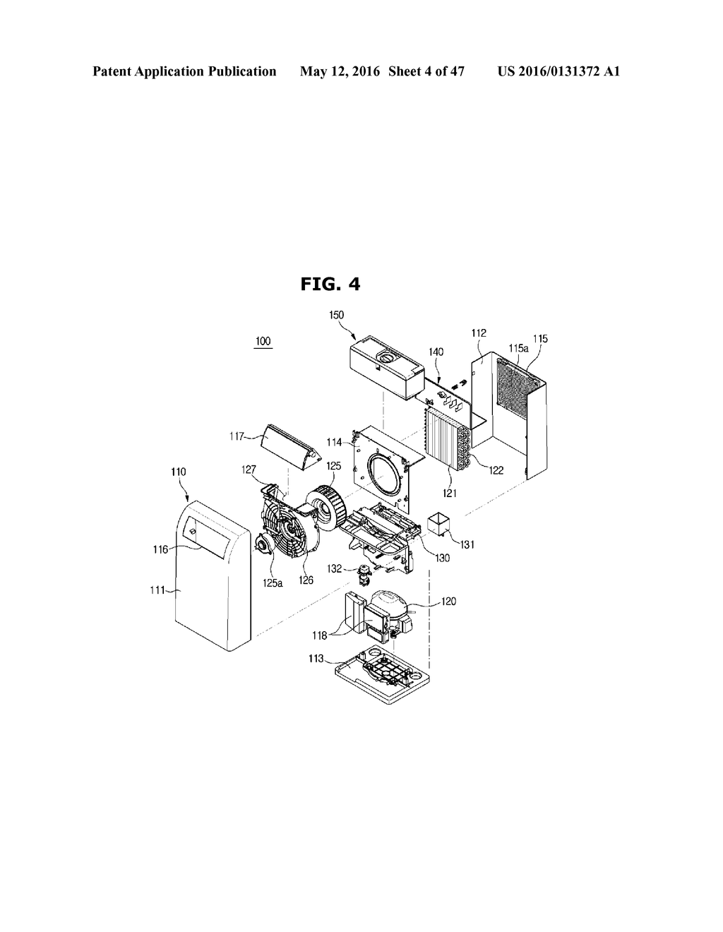 APPLIANCE FOR DEHUMIDIFICATION AND MULTI-FUNCTION APPLIANCE FOR     DEHUMIDIFICATON OR HUMIDIFICATION - diagram, schematic, and image 05