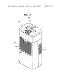 APPLIANCE FOR DEHUMIDIFICATION AND MULTI-FUNCTION APPLIANCE FOR     DEHUMIDIFICATON OR HUMIDIFICATION diagram and image