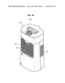 APPLIANCE FOR DEHUMIDIFICATION AND MULTI-FUNCTION APPLIANCE FOR     DEHUMIDIFICATON OR HUMIDIFICATION diagram and image