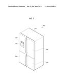 REFRIGERATOR WITH A DETACHABLE WATER TANK diagram and image