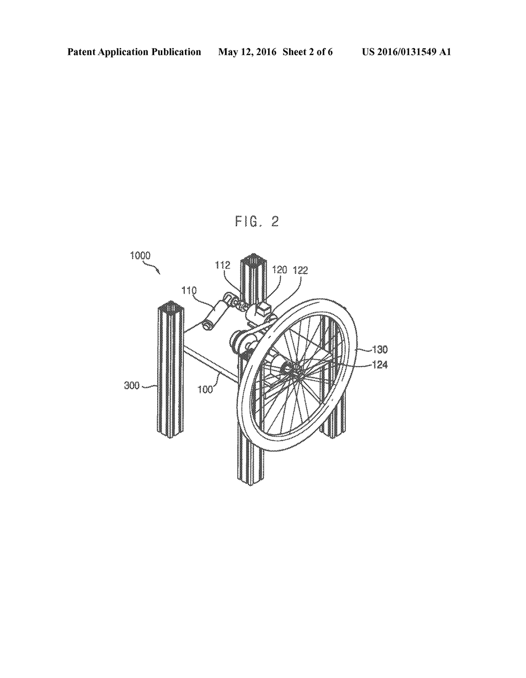 Dynamometer Calibrator for Wheelchair, Dynamometer for Wheelchair     Including Same, and Method for Calibrating Dynamometer for Wheelchair     Using Same - diagram, schematic, and image 03