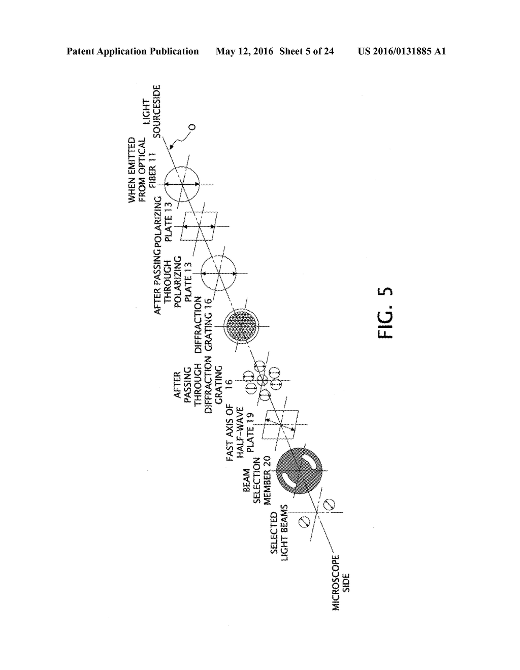 STRUCTURED ILLUMINATION DEVICE AND STRUCTURED ILLUMINATION MICROSCOPE     DEVICE - diagram, schematic, and image 06