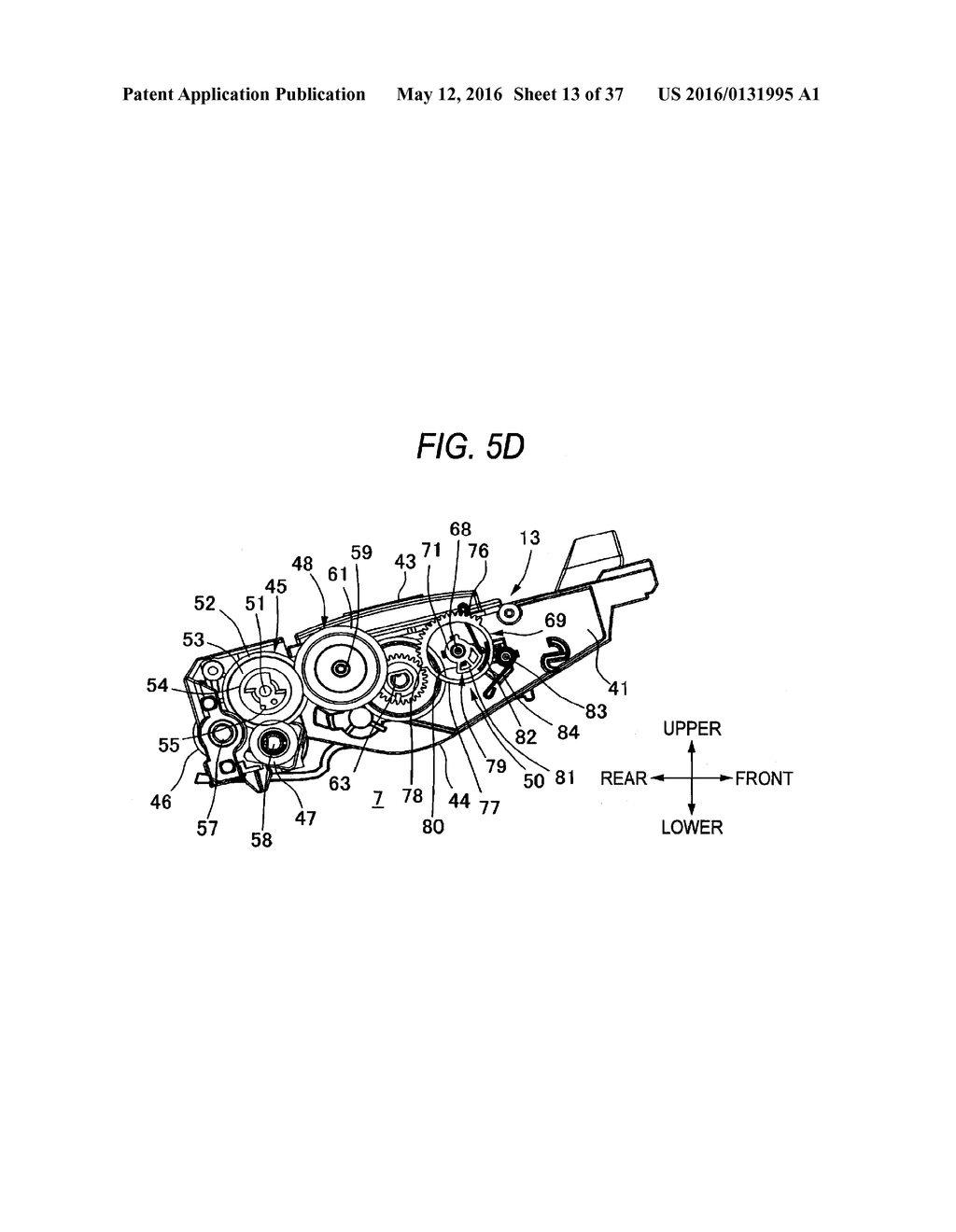 Developing Cartridge Including Detection System for Determining Presence     of Developing Cartridge - diagram, schematic, and image 14