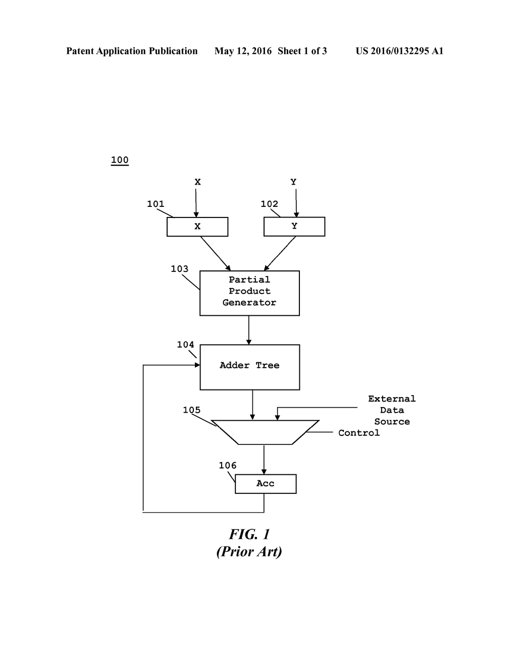 EFFICIENT IMPLEMENTATION OF A MULTIPLIER/ACCUMULATOR WITH LOAD - diagram, schematic, and image 02