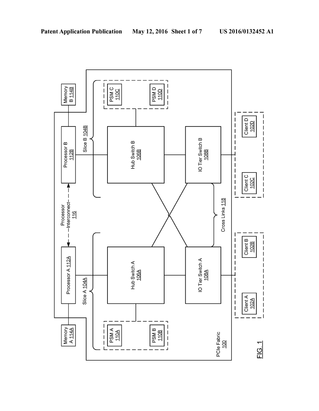 PCI EXPRESS FABRIC ROUTING FOR A FULLY-CONNECTED MESH TOPOLOGY - diagram, schematic, and image 02