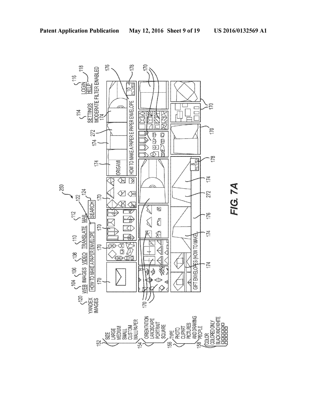 METHOD AND SYSTEM FOR PRESENTING IMAGE INFORMATION TO A USER OF A CLIENT     DEVICE - diagram, schematic, and image 10