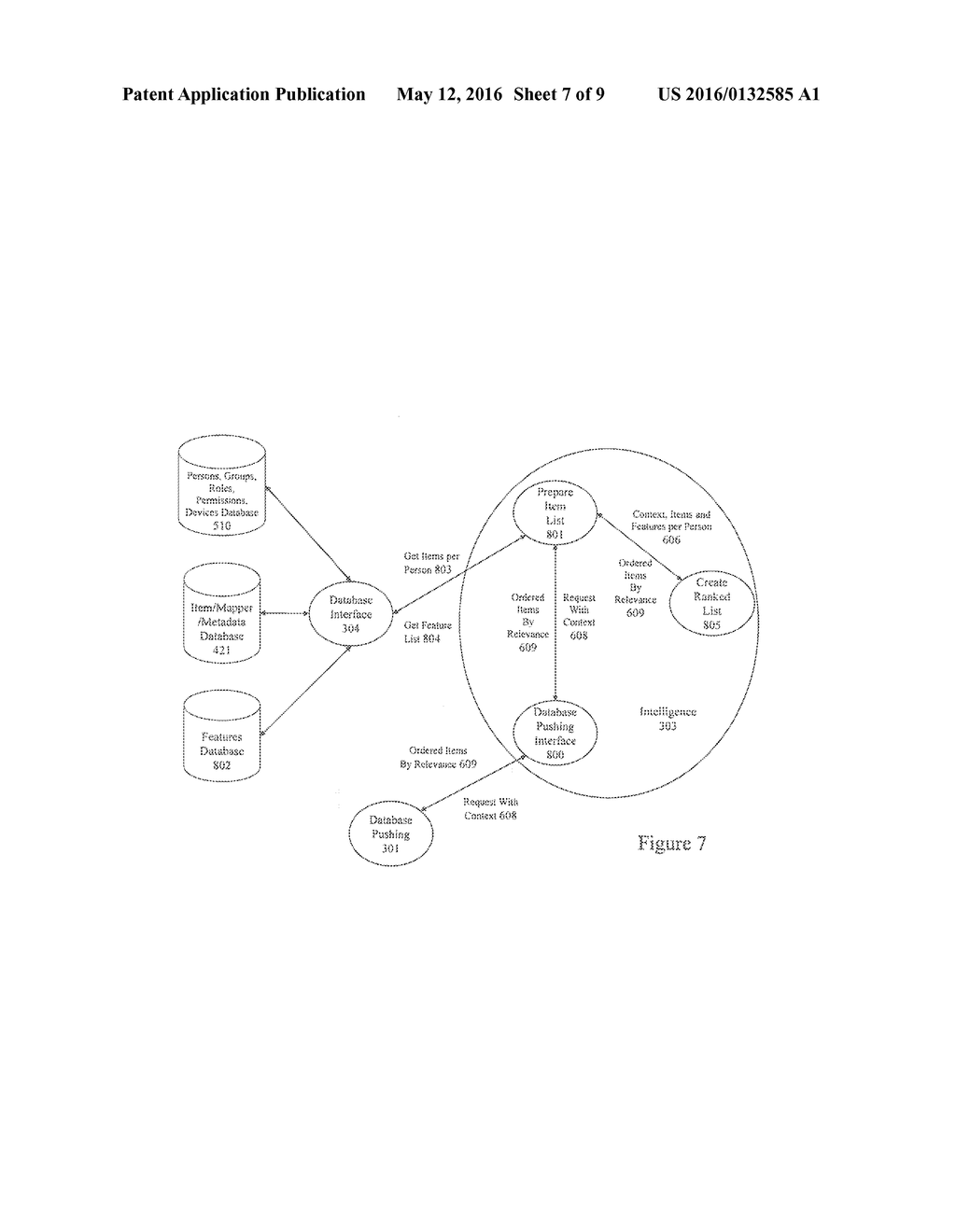 METHOD AND APPARATUS FOR PUSHING SITUATIONALLY RELEVANT DATA - diagram, schematic, and image 08