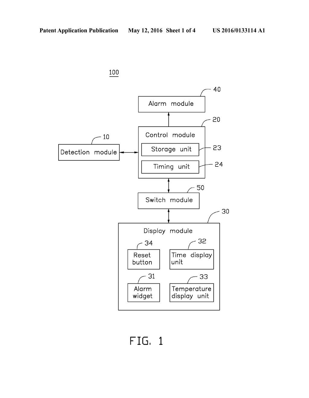 TEMPERATURE MONITORING SYSTEM AND METHOD OF USING THE SAME - diagram, schematic, and image 02