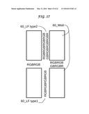 Method and means to prevent dark lines within the image space of lighted     billboards and other public display devices diagram and image