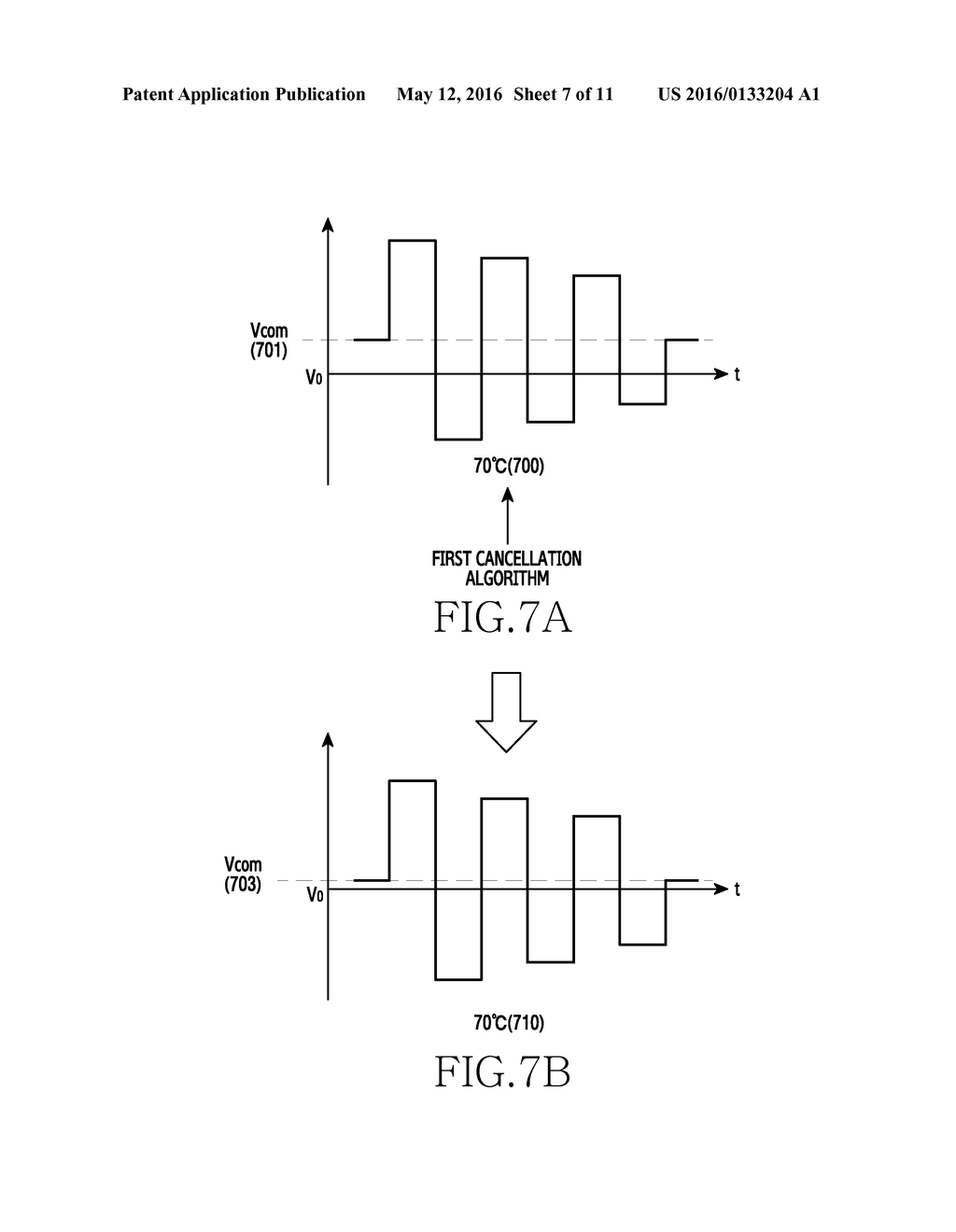 METHOD FOR CONTROLLING A DISPLAY OF AN ELECTRONIC DEVICE - diagram, schematic, and image 08