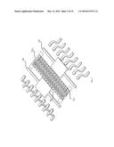 NON-PLANAR INDUCTIVE ELECTRICAL ELEMENTS IN SEMICONDUCTOR PACKAGE LEAD     FRAME diagram and image