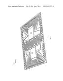 NON-PLANAR INDUCTIVE ELECTRICAL ELEMENTS IN SEMICONDUCTOR PACKAGE LEAD     FRAME diagram and image