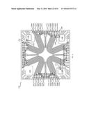 NON-PLANAR INDUCTIVE ELECTRICAL ELEMENTS IN SEMICONDUCTOR PACKAGE LEAD     FRAME diagram and image