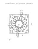 NON-PLANAR INDUCTIVE ELECTRICAL ELEMENTS IN SEMICONDUCTOR PACKAGE LEAD     FRAME diagram and image