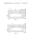 SEMICONDUCTOR PACKAGE INCLUDING EMBEDDED COMPONENTS AND METHOD OF MAKING     THE SAME diagram and image