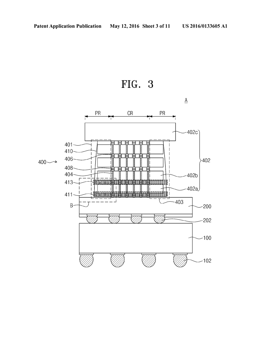 SEMICONDUCTOR PACKAGE AND SEMICONDUCTOR DEVICE INCLUDING THE SAME - diagram, schematic, and image 04