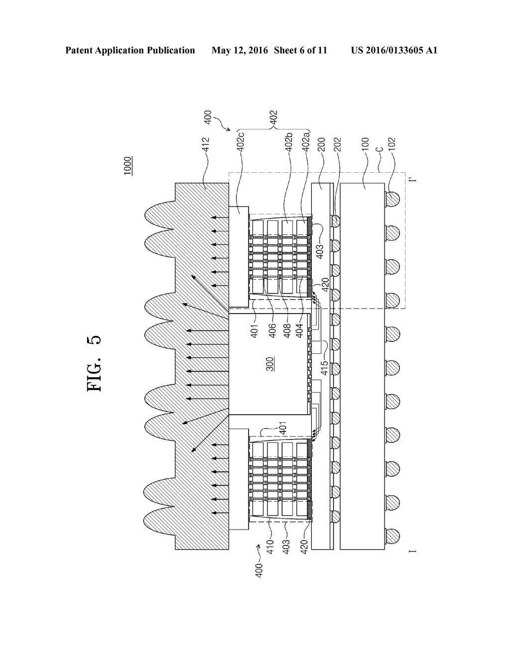 SEMICONDUCTOR PACKAGE AND SEMICONDUCTOR DEVICE INCLUDING THE SAME - diagram, schematic, and image 07