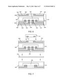 DEVICES AND STACKED MICROELECTRONIC PACKAGES WITH PACKAGE SURFACE     CONDUCTORS AND METHODS OF THEIR FABRICATION diagram and image