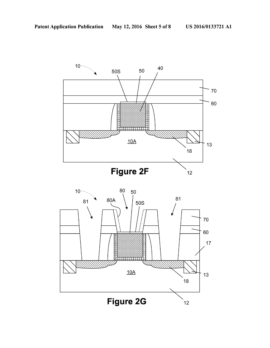 SELECTIVELY FORMING A PROTECTIVE CONDUCTIVE CAP ON A METAL GATE ELECTRODE - diagram, schematic, and image 06