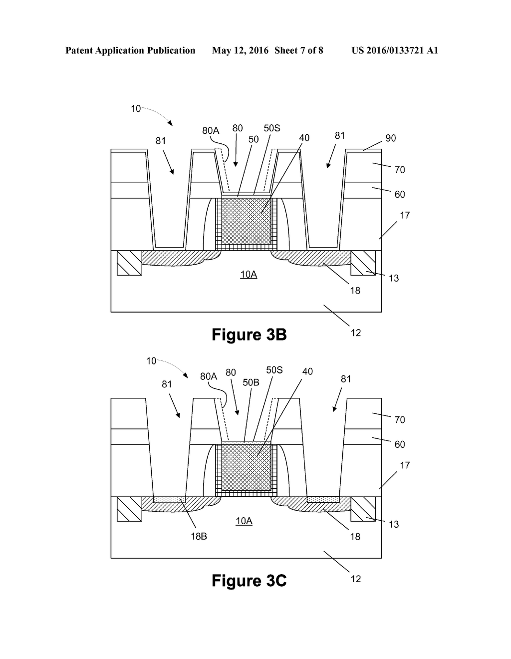 SELECTIVELY FORMING A PROTECTIVE CONDUCTIVE CAP ON A METAL GATE ELECTRODE - diagram, schematic, and image 08