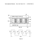 WAFER SCALE THERMOELECTRIC ENERGY HARVESTER HAVING INTERLEAVED, OPPOSING     THERMOELECTRIC LEGS AND MANUFACTURING TECHNIQUES THEREFOR diagram and image