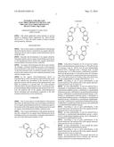 MATERIAL FOR ORGANIC ELECTROLUMINESCENT DEVICE AND ORGANIC     ELECTROLUMINESCENT DEVICE USING THE SAME diagram and image