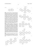 MATERIAL FOR ORGANIC ELECTROLUMINESCENT DEVICE AND ORGANIC     ELECTROLUMINESCENT DEVICE USING THE SAME diagram and image