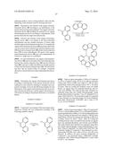 MATERIAL FOR ORGANIC ELECTROLUMINESCENT DEVICE AND ORGANIC     ELECTROLUMINESCENT DEVICE USING THE SAME diagram and image