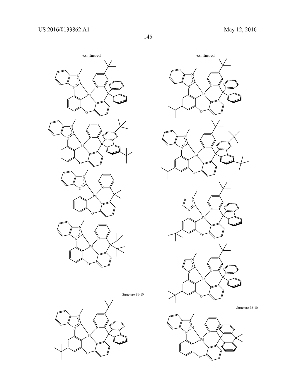TETRADENTATE METAL COMPLEXES WITH CARBON GROUP BRIDGING LIGANDS - diagram, schematic, and image 149