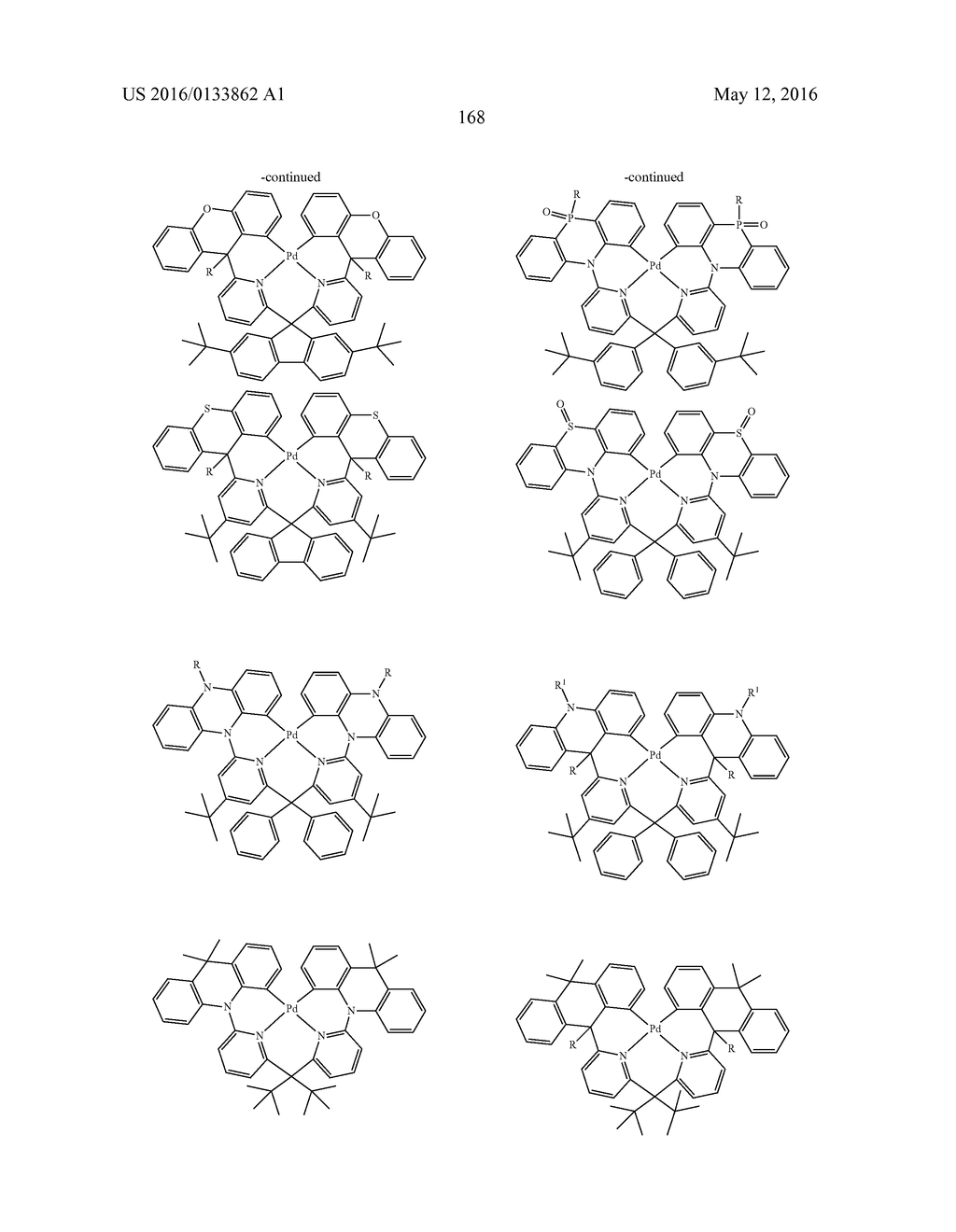 TETRADENTATE METAL COMPLEXES WITH CARBON GROUP BRIDGING LIGANDS - diagram, schematic, and image 172