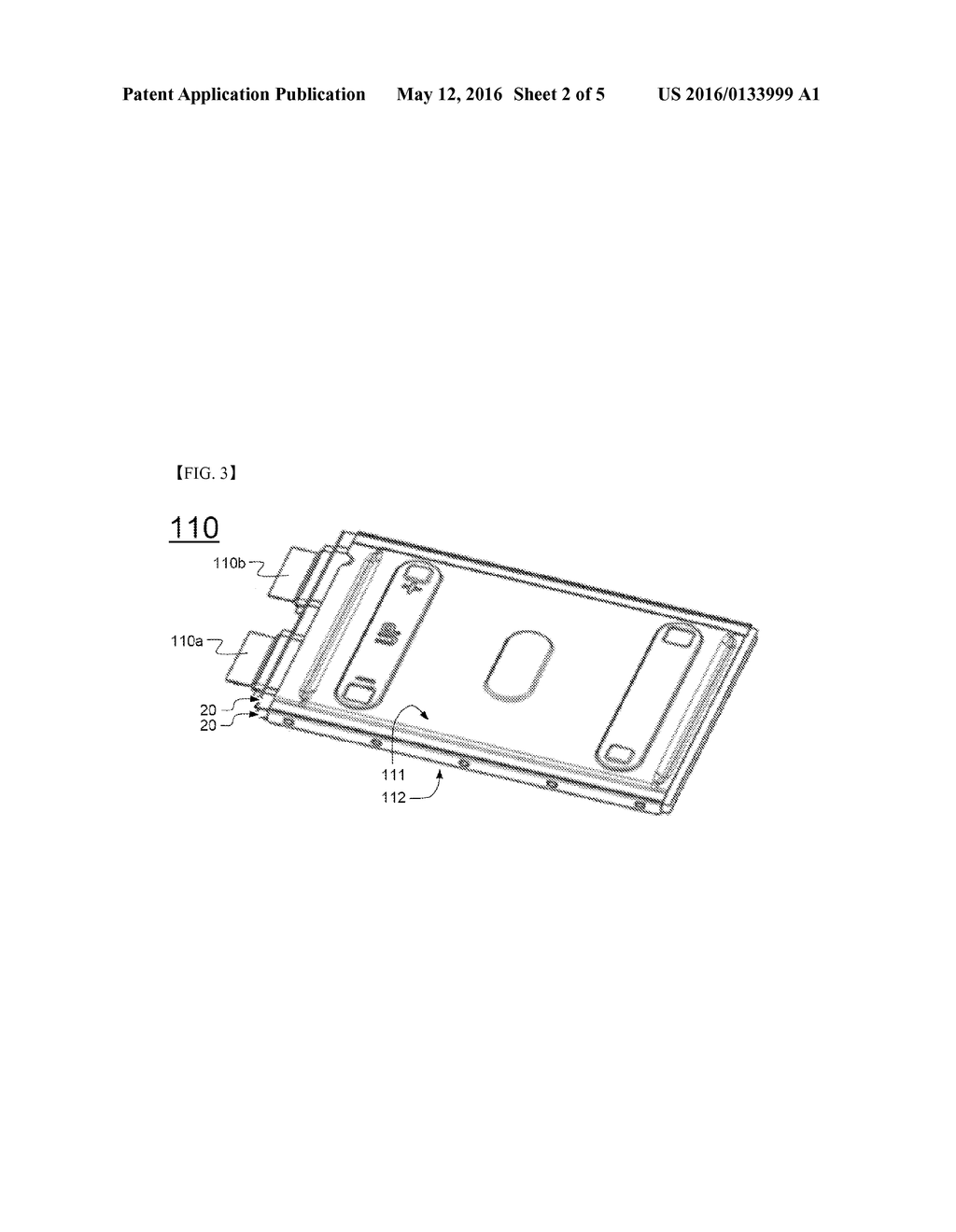 BATTERY MODULE ASSEMBLY HAVING COOLANT FLOW CHANNEL - diagram, schematic, and image 03