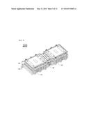 BATTERY MODULE ASSEMBLY HAVING COOLANT FLOW CHANNEL diagram and image