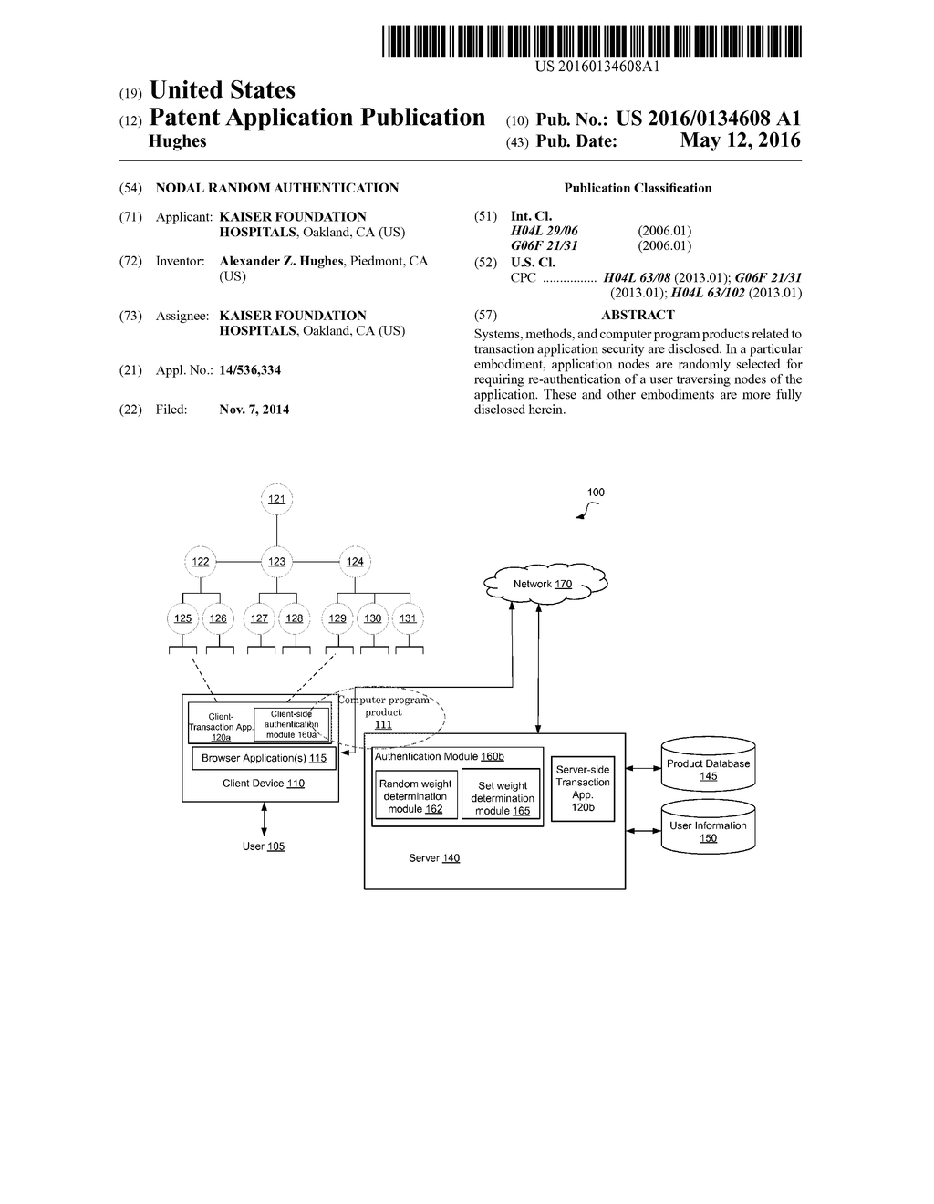 NODAL RANDOM AUTHENTICATION - diagram, schematic, and image 01