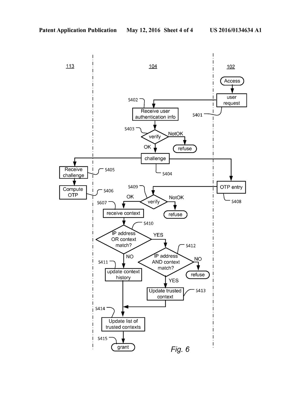 METHOD AND SYSTEM PROTECTING AGAINST IDENTITY THEFT OR REPLICATION ABUSE - diagram, schematic, and image 05