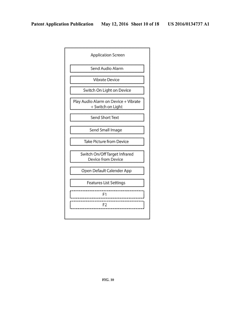 SYSTEM HAVING A MINIATURE PORTABLE ELECTRONIC DEVICE FOR COMMAND AND     CONTROL OF A PLURALITY OF WIRELESS DEVICES - diagram, schematic, and image 11