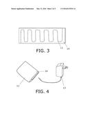 Heating pad for targeted location diagram and image