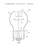 ANTENNA ARRANGEMENT FOR A SOLID-STATE LAMP diagram and image