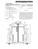 GOLF JACKET HAVING WEATHER-PROTECTIVE COLLAR diagram and image