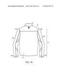 GOLF JACKET HAVING WEATHER-PROTECTIVE COLLAR diagram and image