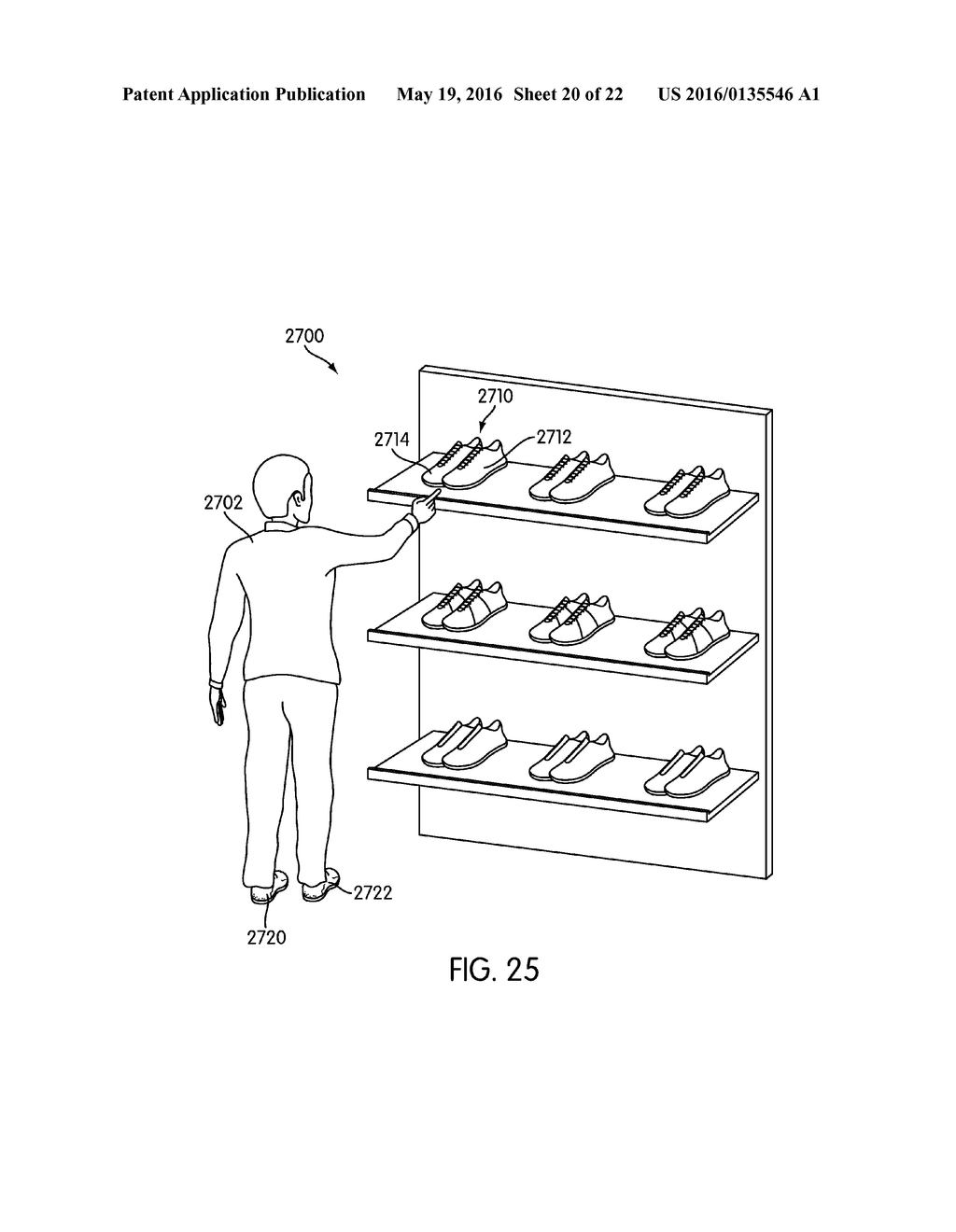 Method of Using an Inflatable Member to Customize an Article - diagram, schematic, and image 21