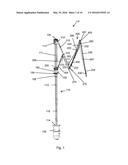 UMBRELLA HAVING IMPROVED SHAFT AND RIB ASSEMBLY diagram and image