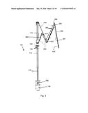 UMBRELLA HAVING IMPROVED SHAFT AND RIB ASSEMBLY diagram and image