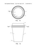 Container Lid Construction for Preventing Leakage diagram and image