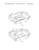 PAN HAVING SECURED THERETO ROASTIN MATERIALS diagram and image