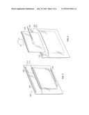 PAN HAVING SECURED THERETO ROASTIN MATERIALS diagram and image