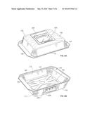 PAN HAVING SECURED THERETO ROASTIN MATERIALS diagram and image